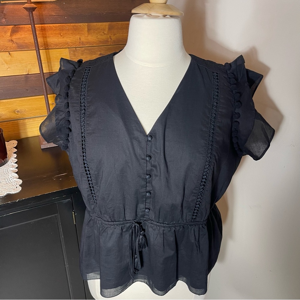 J. Crew “Point Sur” Blouse